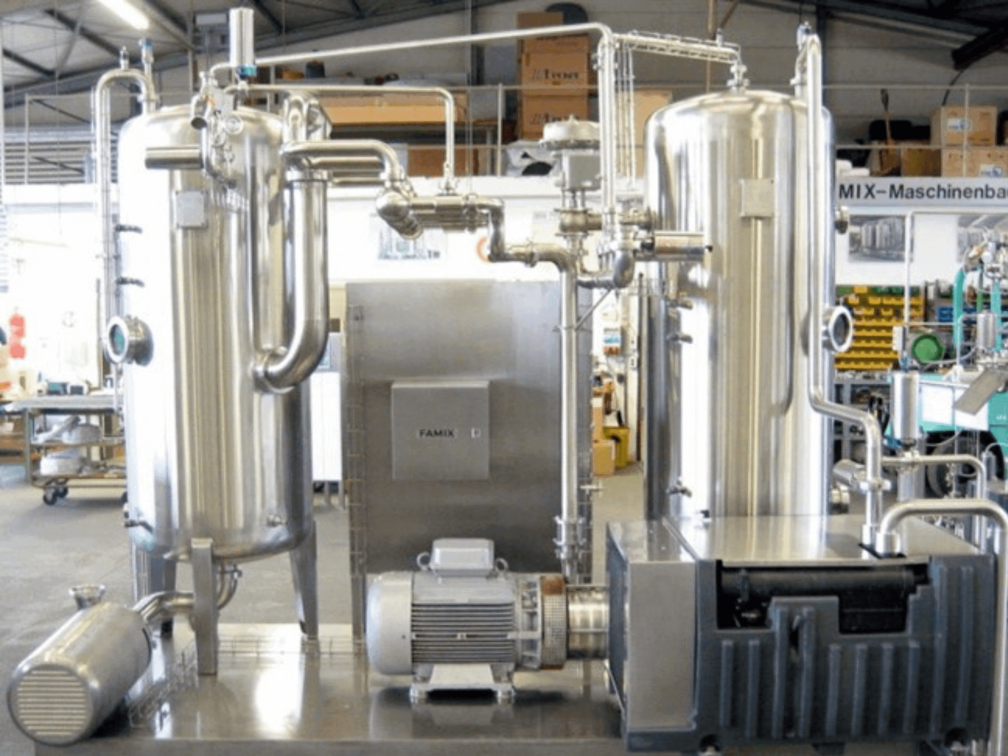Widok z boku H. FALTERBAUM FAMIX-MASCHINENBAU GMBH FAMIX 50000